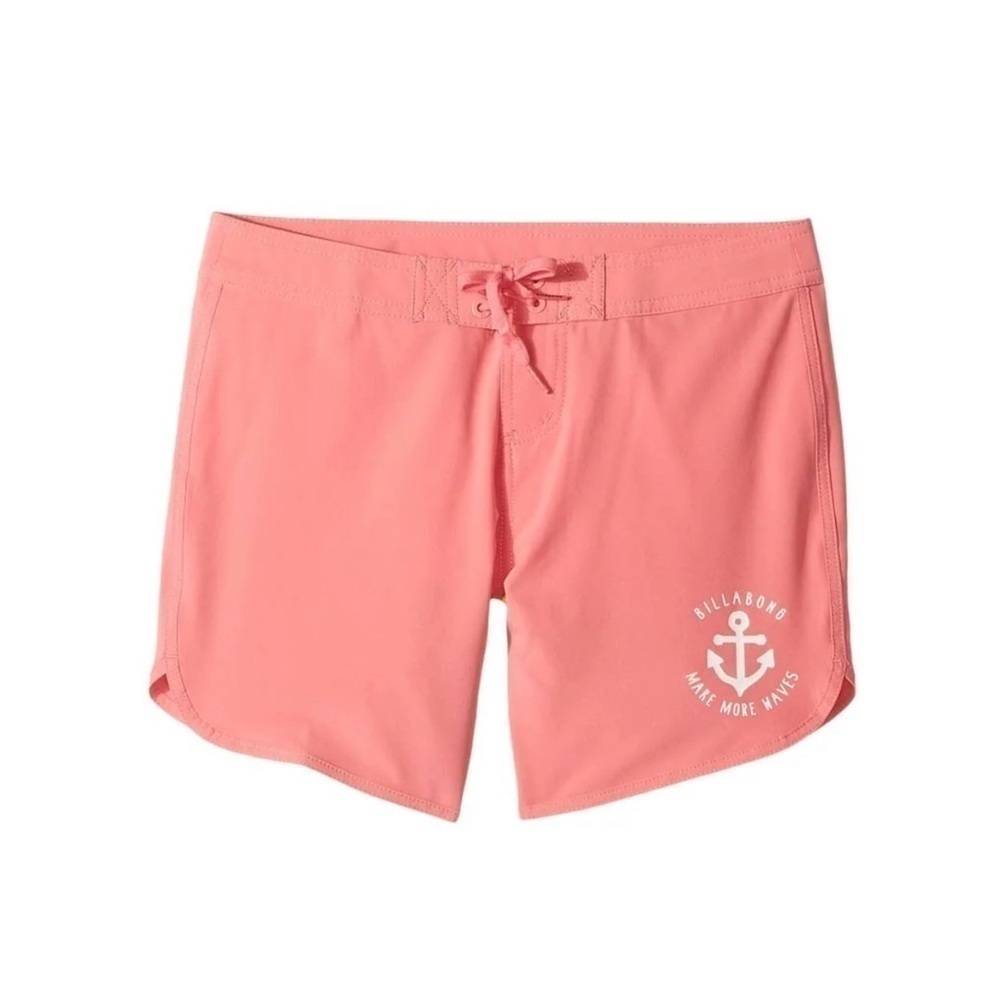 Billabong Girls' Sol Searcher 5" Boardshort M/10 Neon Coral Pink